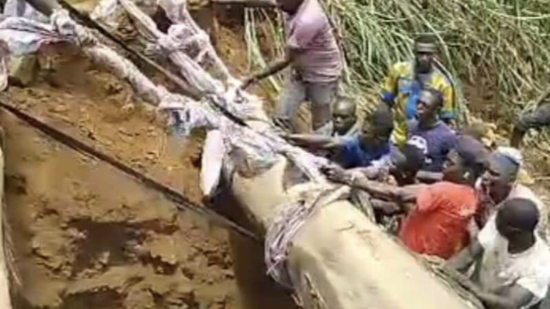 Danane: Un pont s’effondre et empêche la circulation entre Douapleu et Zeregouiné