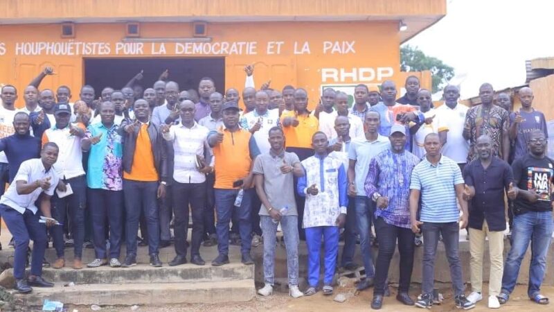 Meeting de la jeunesse du RHDP à Daloa : le Comité d’organisation mobilise 