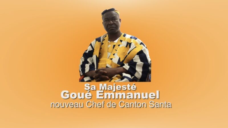 Santa en fête : l’intronisation historique de Sa Majesté Goué Emmanuel