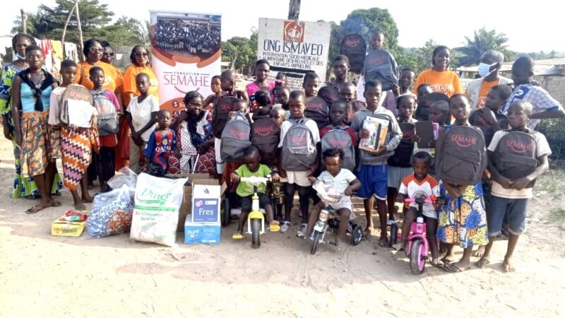 Guiglo / La Fondation SEMAHE soulage des orphelins et veuves 