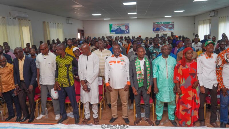 Présidentielle 2025 : Les enseignants RHDP du Tonkpi sonnent la mobilisation