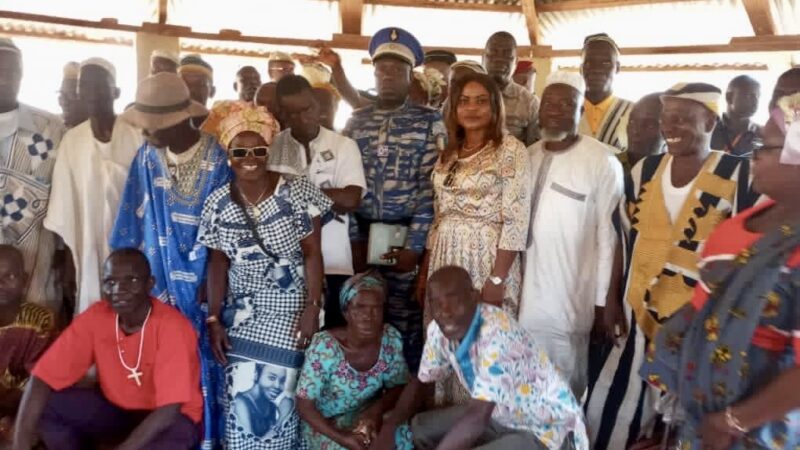 Lieupleu / Autorités et populations unies contre le trafic illicite de cacao