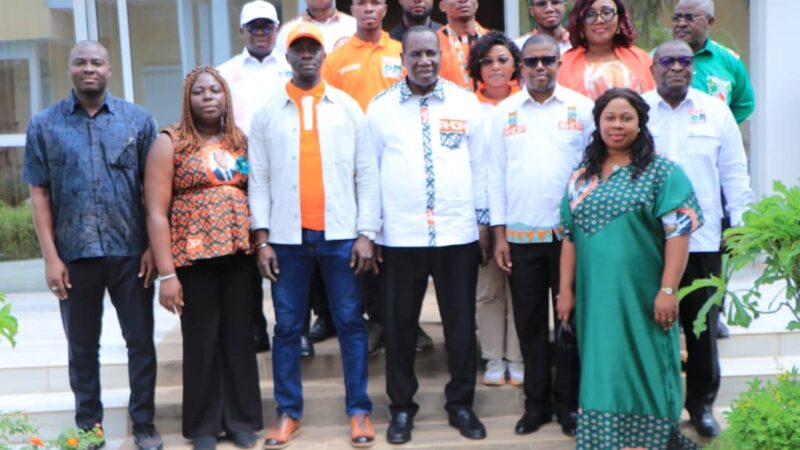 Préparation de l&rsquo;élection présidentielle : À Bongouanou, Koné Mamadou met les jeunes du RHDP en ordre de bataille