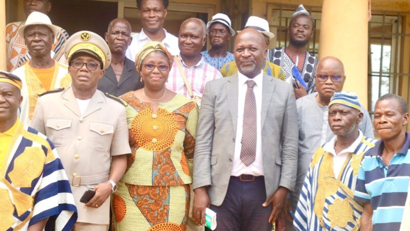 Sécurisation foncière: le département de Facobly, AFOR, l’opérateur SOTTI, DIDEPAS-AKPABAPON-AISEF ensemble pour réussir le PRESFOR