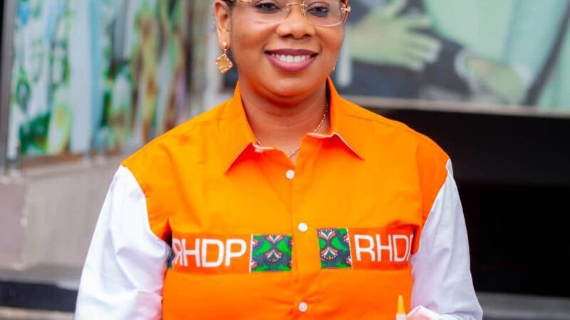 Présidentielle 2025 : Edwige Diety promet une victoire éclatante pour le RHDP