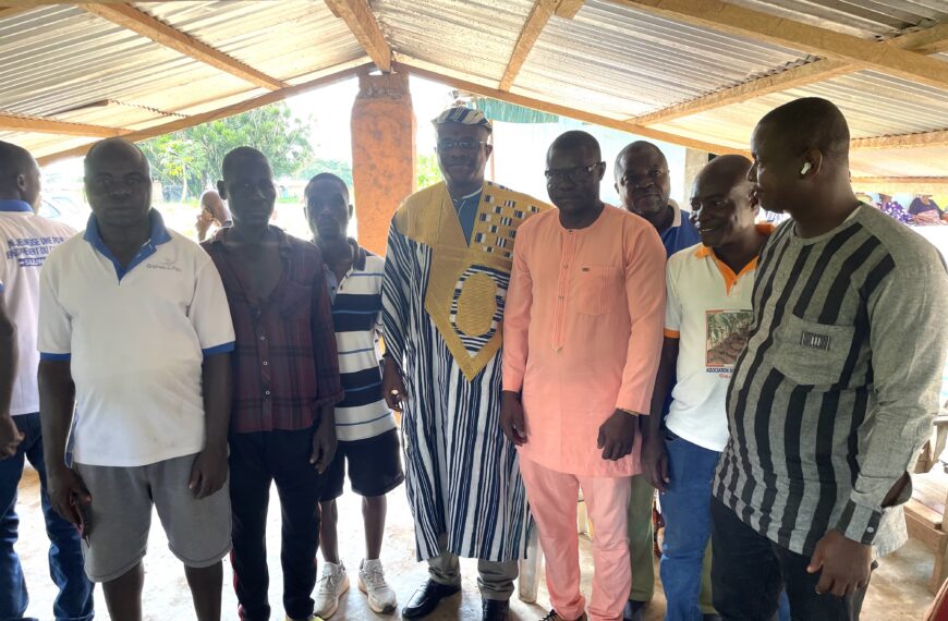 Man : la jeunesse des cantons Souin et Sreun prône des élections sans violence