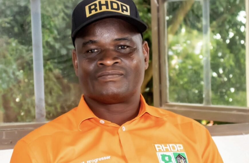 Biankouma : Les populations se mobilisent pour honorer le Président et le Général Vagondo Diomandé