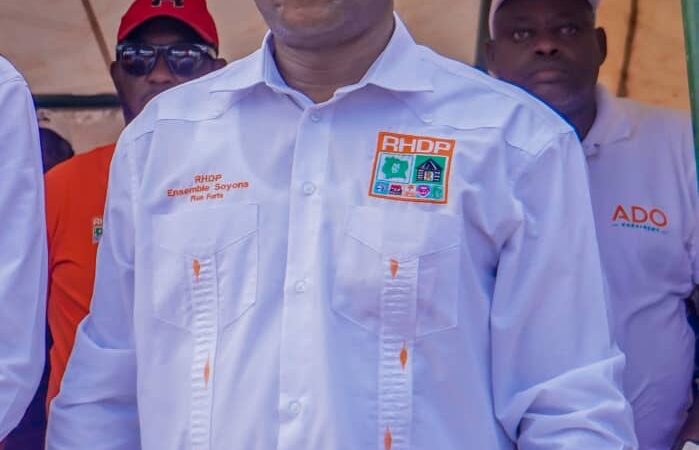 TONKPI : Dr Tia André salue une victoire collective et appelle à poursuivre la marche du développement