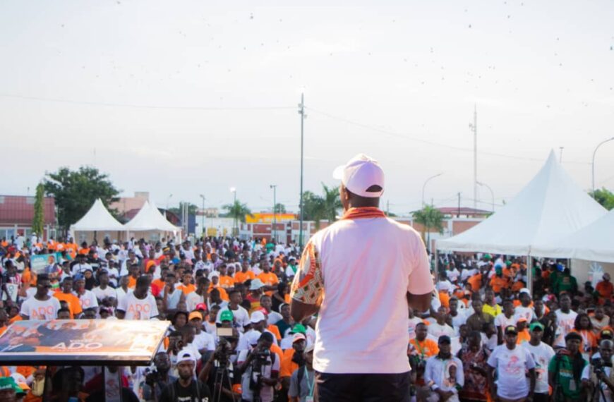 Bouake : la jeunesse du RHDP réaffirme sa reconnaissance au Président Alassane Ouattara