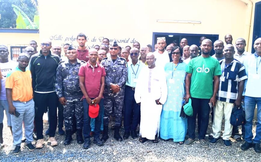 Danané : la police mobilise les organisations de jeunesse pour des élections législatives apaisées