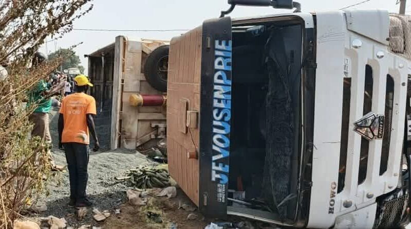 Boundiali :  Une élève tuée dans le renversement d’un camion-benne