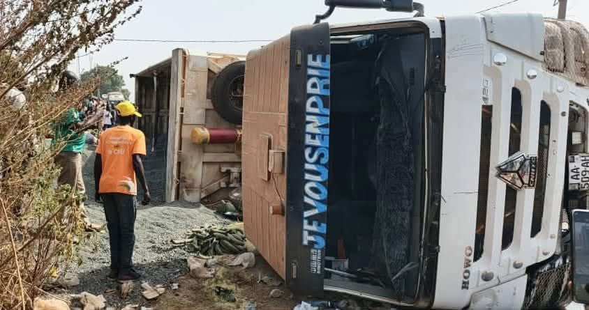 Boundiali :  Une élève tuée dans le renversement d’un camion-benne
