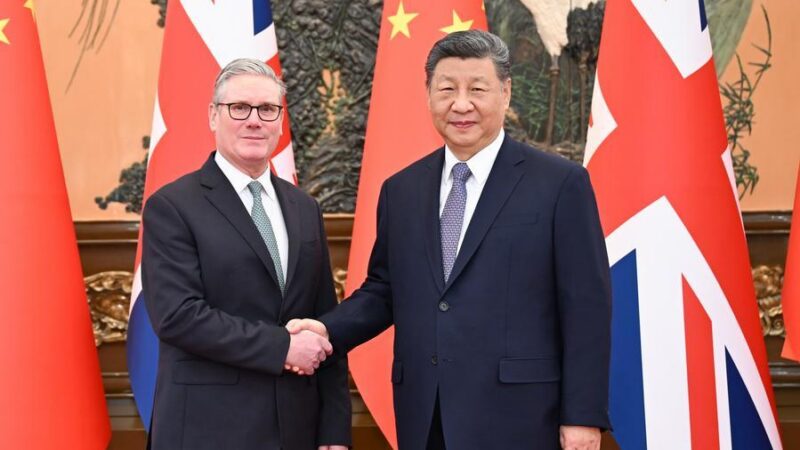 Multimédia) La Chine et le Royaume-Uni s&rsquo;accordent pour développer un partenariat stratégique global, cohérent et de long terme lors de la rencontre entre Xi Jinping et Keir Starmer