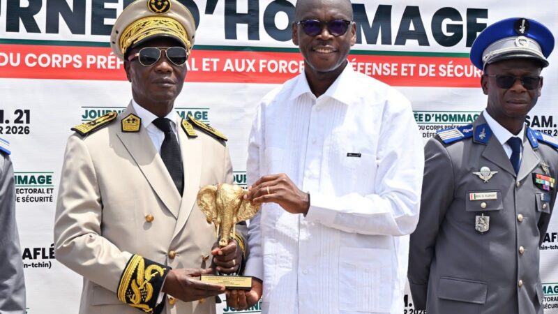 Sous l’impulsion de Zoro Bi Ballo Épiphane, 51 acteurs sécuritaires et administratifs honorés pour leur engagement
