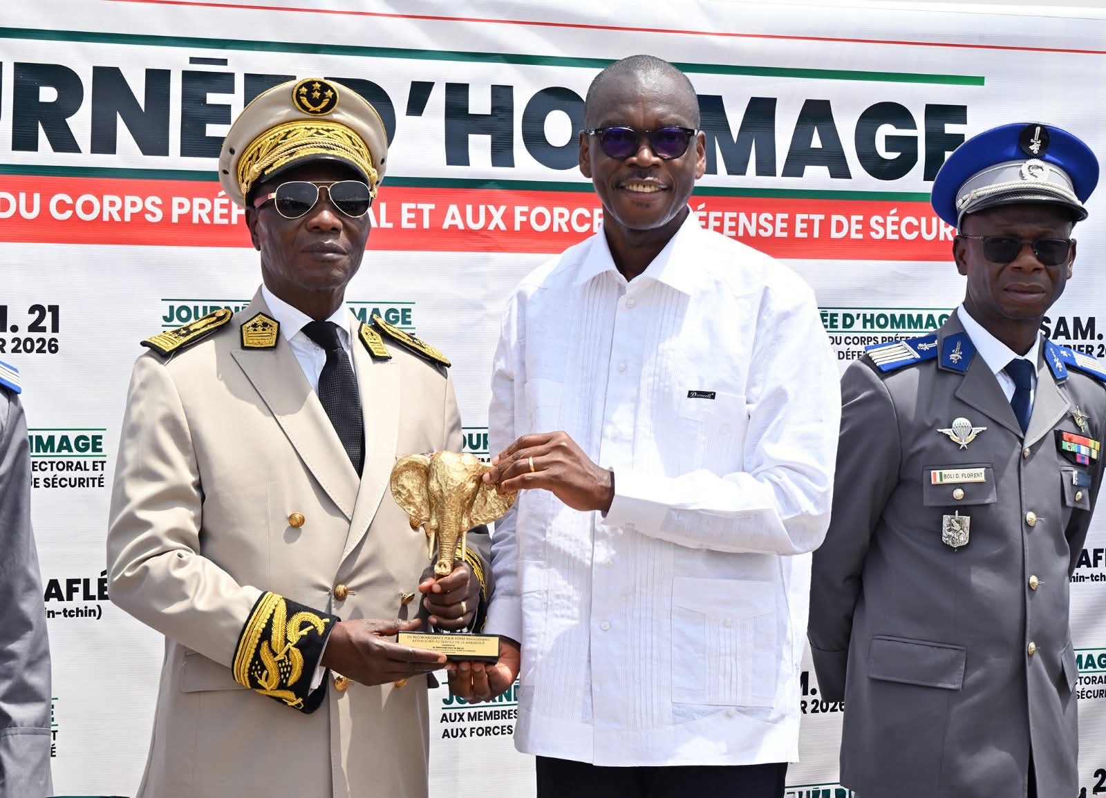 Sous l’impulsion de Zoro Bi Ballo Épiphane, 51 acteurs sécuritaires et administratifs honorés pour leur engagement