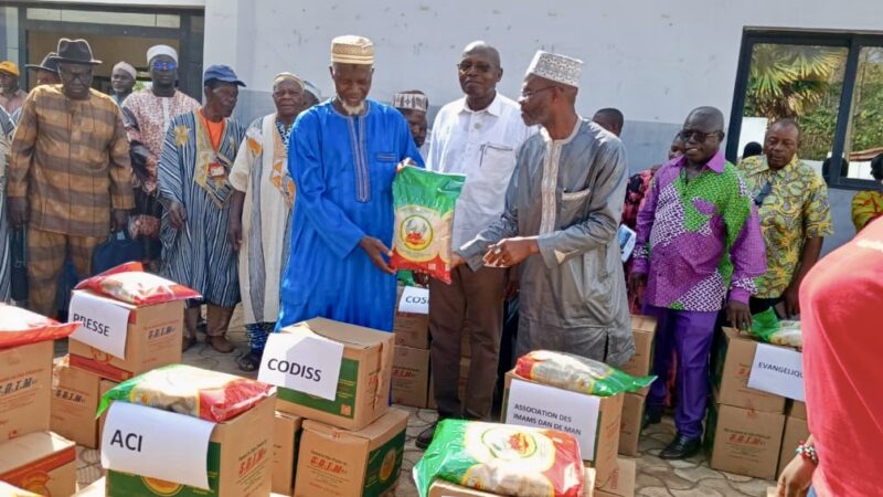 Man : en période de jeûne, Alain Seu Tia mise sur le partage pour rapprocher les communautés