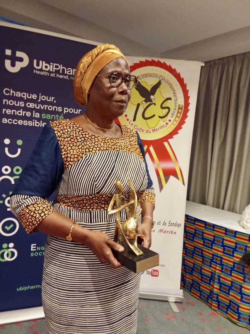 Distinctions ICS 2025-2026 : Clarisse Mahi sacrée meilleure administratrice du secteur pharmaceutique ivoirien