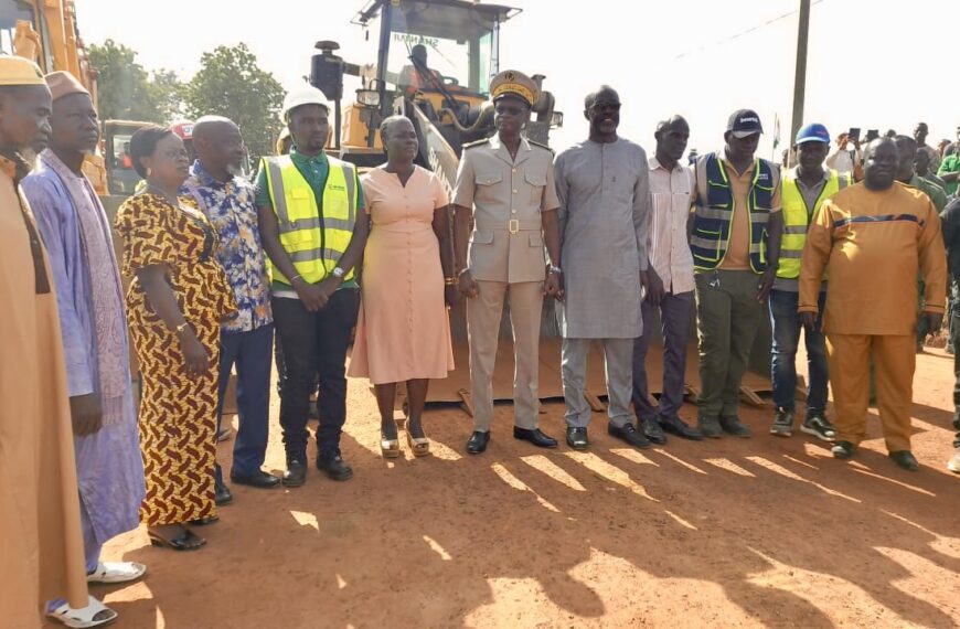 Zouan-Hounien : coup d’envoi des travaux de bitumage pour un nouveau visage de la commune