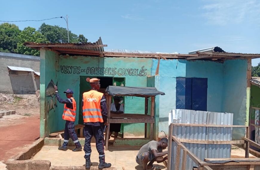 Fortes pluies à Biankouma : habitations et commerces endommagés, un blessé enregistré