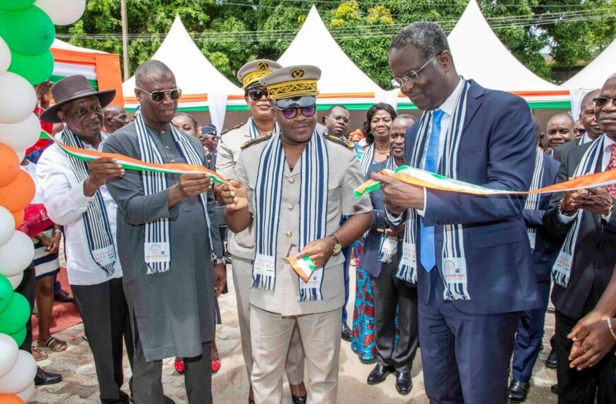 Tonkpi : l’Agence Comptable Centrale des Dépôts de Man officiellement inaugurée