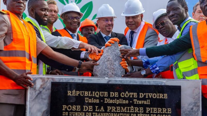 San-Pedro : une usine de transformation de cacao de 23 milliards FCFA annoncée, plus de 300 emplois attendus