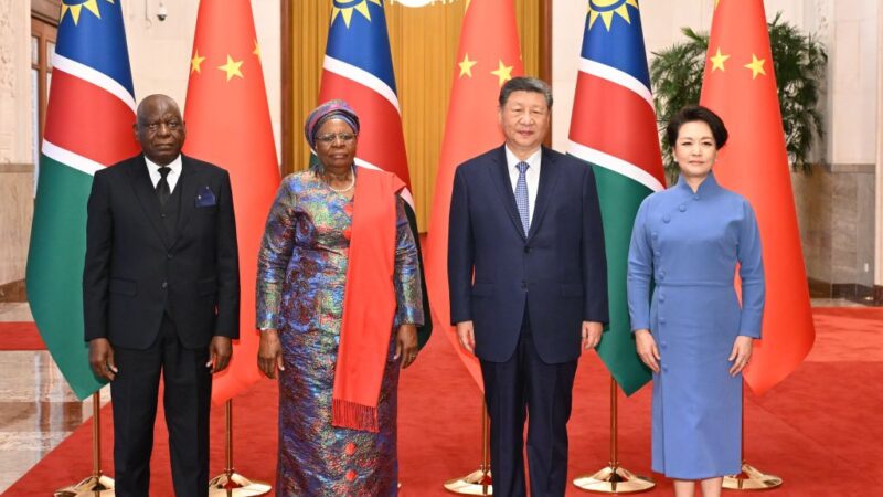 La Chine et la Namibie annoncent la construction d&rsquo;une communauté d&rsquo;avenir partagé pour la nouvelle ère