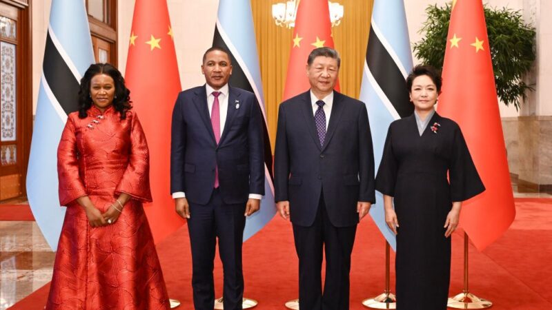 La Chine et le Botswana établissent un partenariat stratégique global de coopération