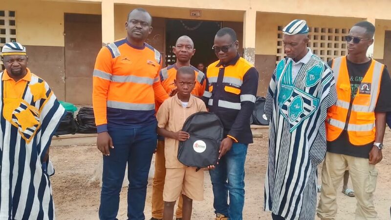 Éducation: KOUÈ GROUP SERVICE apporte son soutien aux meilleurs élèves de Trogleu 2